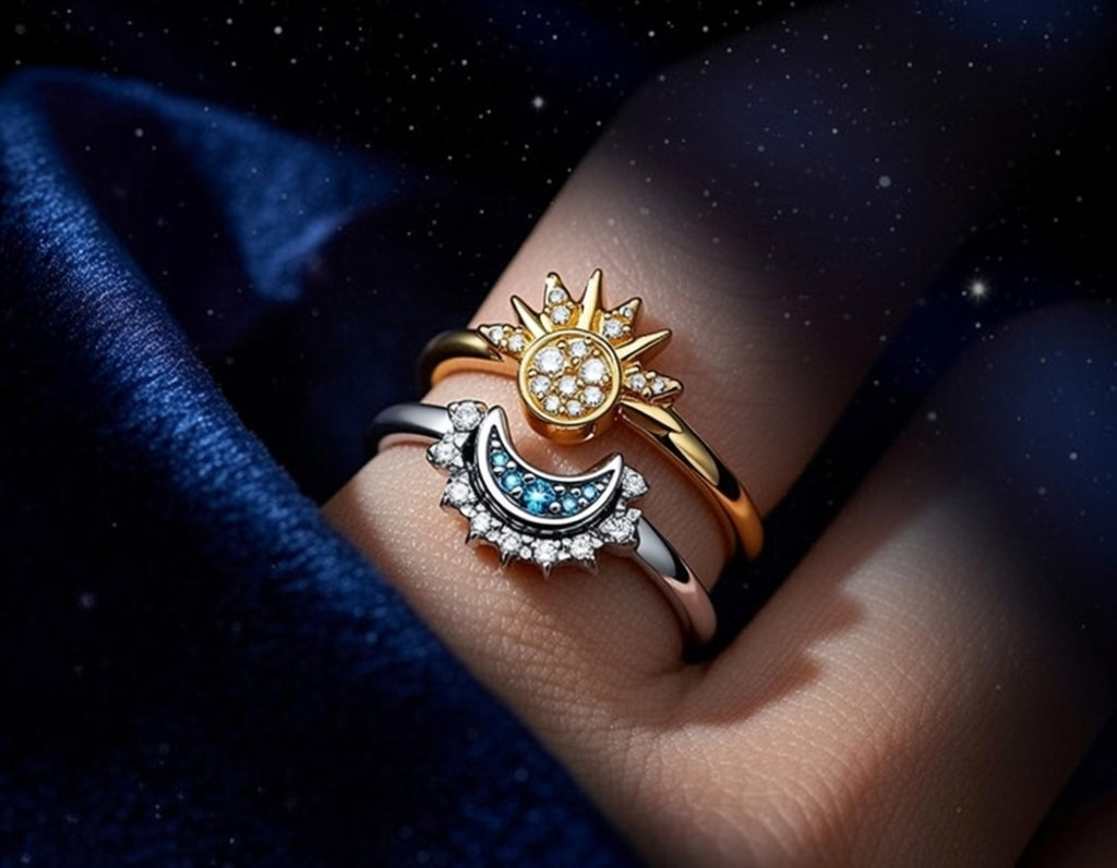 Anillo sol y luna